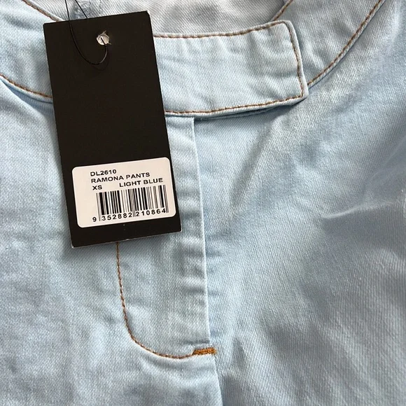 BY.DYLN Ramona Wide Leg light blue
